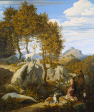 St Hubertus, 1822. Creator: Johann David Passavant.