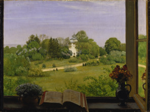 Die Öd View of Holzhausenpark, 1883. Creator: Hans Thoma.