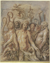 Procession of Bacchus (Triumph of Bacchus). Creator: Jacob Jordaens I.
