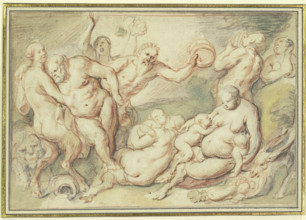 Bachanalia, c1655-1660. Creator: Jacob Jordaens I.