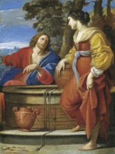 Christ with the Samaritan Woman at the Well, c1609-1610. Creator: Sisto Badalocchio.