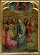 Pentecost, c1420-1430. Creator: Spanish Master first half of the 15th century.