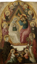 The Coronation of the Virgin, c1460. Creator: Lucchese Master.