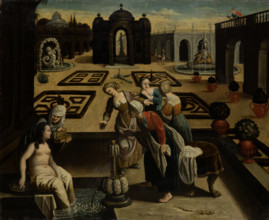 David and Bathsheba, 1601-1700. Creator: French Master 17th century?.