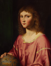 The Infant Christ as Salvator Mundi, 1502-1546. Creator: Follower of Bartolomeo Veneto.