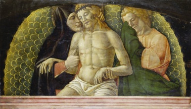 Lamentation of Christ, c1460-1500. Creator: Fra Battista Spagnoli?.