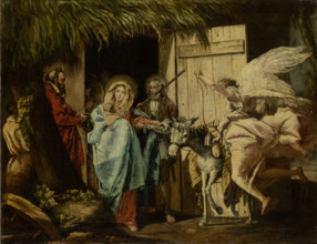 Departure for the Flight into Egypt, 1701-1800.  Creator: German (Franconian?) Master around 1750.