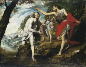 The Baptism of Christ, 1601. Creator: Giovanni Battista Crespi.