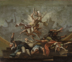 Allegory:Truth Defeating the Heretical Doctrines, 1777-1778. Creator: Christian Wink.