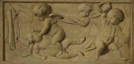 The Battle between the Divine and the Carnal Love, c1750-1800. Creator: Dutch Master.