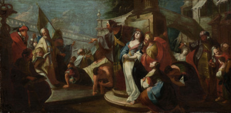The Elders Accusing Susanna of Adultery, after 1761. Creator: Vinzenz Fischer  attributed.