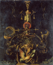 Emblematic Representation, 1600. Creator: Karel van Mander I.