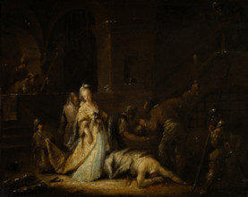 The Decapitation of St John the Baptist, c1750-1769. Creator: Johann Georg Trautmann.