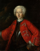 Portrait of Hieronymus Georg von Holzhausen, 1735-1745. Creator: German Master.