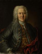 Portrait of Justinian von Holzhausen, c1735-1745. Creator: German Master.