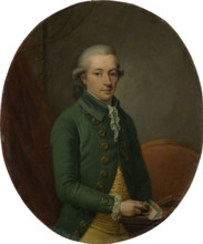 Portrait of Carl Justinian von Holzhausen, after 1781. Creator: German Master.