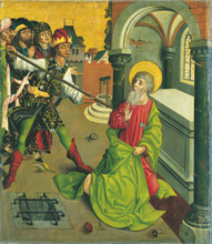 The Martyrdom of St Thomas, c1480-1490. Creator: Master of the Winkler Epitaph.