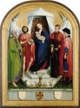 Medici Madonna, c1453-1460. Creator: Rogier Van der Weyden.