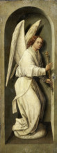 Angel of the Annunciation, c1485-1490. Creator: Bruges (?) Master.