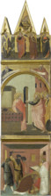 Calling and Martyrdom of Saint Matthew, c1315-1360. Creator: Workshop of Pietro Lorenzetti.