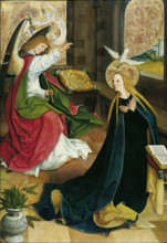 The Annunciation, c1497-1503. Creator: Master of the Pfullendorf Altar.
