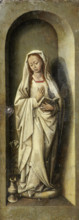 Virgin of the Annunciation, c1485-1490. Creator: Bruges (?) Master.