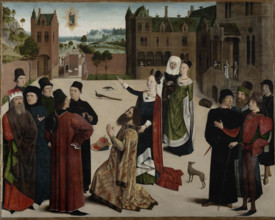 The Prophecy of the Tiburtine Sibyl, c1473-1477. Creator: Master of the Tiburtine Sibyl.