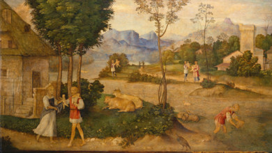 The Finding of Romulus and Remus, after 1520. Creator: Giorgione.