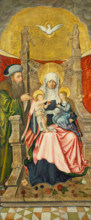 The Virgin and Child with Saint Anne and Joachim, c1505. Creator: Martin Kaldenbach.