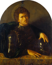 Saint George?, after 1540. Creator: Copy after Dosso Dossi.