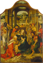 The Adoration of the Magi, c1517-1520. Creator: Master of the Von Groote Adoration.