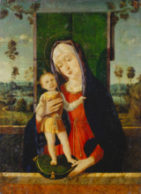 The Virgin and Child, c1495-1505. Creator: Alvise Vivarini circle.