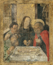 The Adoration of the Shepherds, c1480-1500. Creator: Dutch Master.