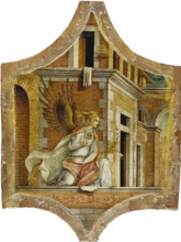 The Angel of the Annunciation, 1482. Creator: Carlo Crivelli.