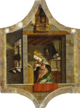 The Virgin Annunciate, 1482. Creator: Carlo Crivelli.