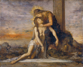 Pietà, 1867. Creator: Gustave Moreau.