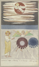 Detailed Study of a Mosaic in the Porch of St. Mark's Basilica in Venice, 1818-1843. Creator: Johann Anton Ramboux.