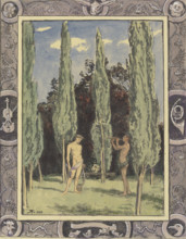 Apollo and Marsyas, 1888. Creator: Hans Thoma.