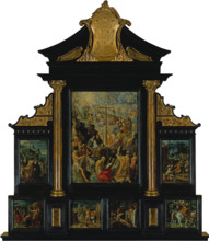 The Altarpiece of the Holy Cross, c1603-c1605. Creator: Adam Elsheimer.