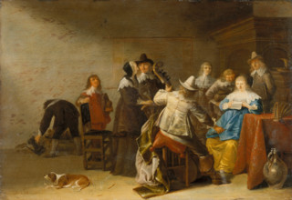 Company of Music-Makers, c1645-1650. Creator: Anthonie Palamedesz.