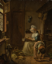 Kitchen Scene, c1783-1803. Creator: Georg Karl Urlaub.