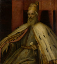 Portrait of the Doge Marcantonio Memmo, after 1612. Creator: Copy after Leandro Bassano.