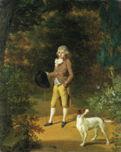 Portrait of Friedrich Adolph Carl von Holzhausen, 1789. Creator: Georg Karl Urlaub.