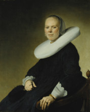 Portrait of a Woman in an Armchair, c1642-1645. Creator: Jan Verspronck.
