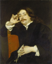 Portrait of a Man, c1640-1650. Creator: Lucas Franchoys the Younger.