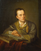 Portrait of Johann Joachim Winckelmann, c1764. Creator: Copy after Angelica Kauffmann.