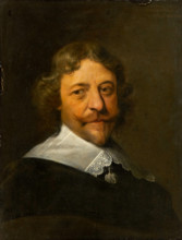 Portrait of Johann Maximilian zum Jungen, 1642. Creator: Jeremias van Winghe.