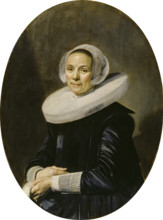 Portrait of a Woman, 1638. Creator: Frans Hals.