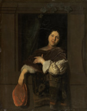 Cavalier at an Open Window, 1668. Creator: Jacob Ochtervelt.