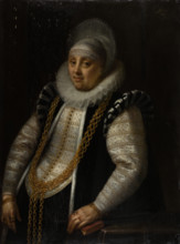 Portrait of a Woman, 1613. Creator: Gortzius Geldorp.